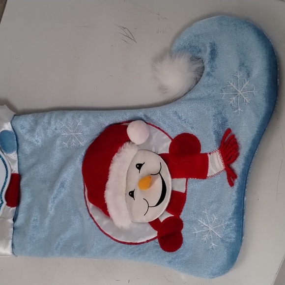 Set of 2 Personalizable Polar X Christmas Stockings. Snowman & Reindeer - Picture 9 of 14